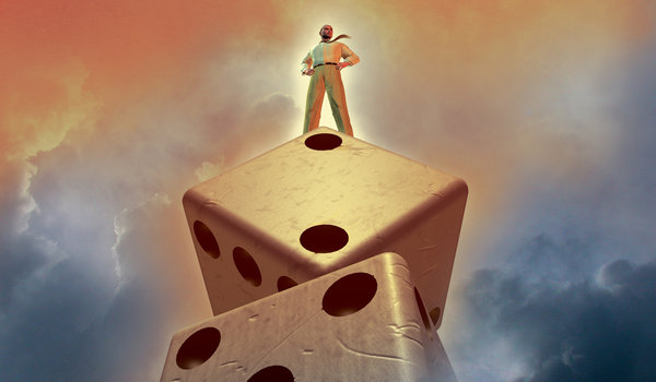 on luck ...